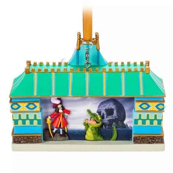 🧚 NEW 🧚 Disney Peter Pan's Flight Attraction Sketchbook Ornament - Picture 3 of 10
